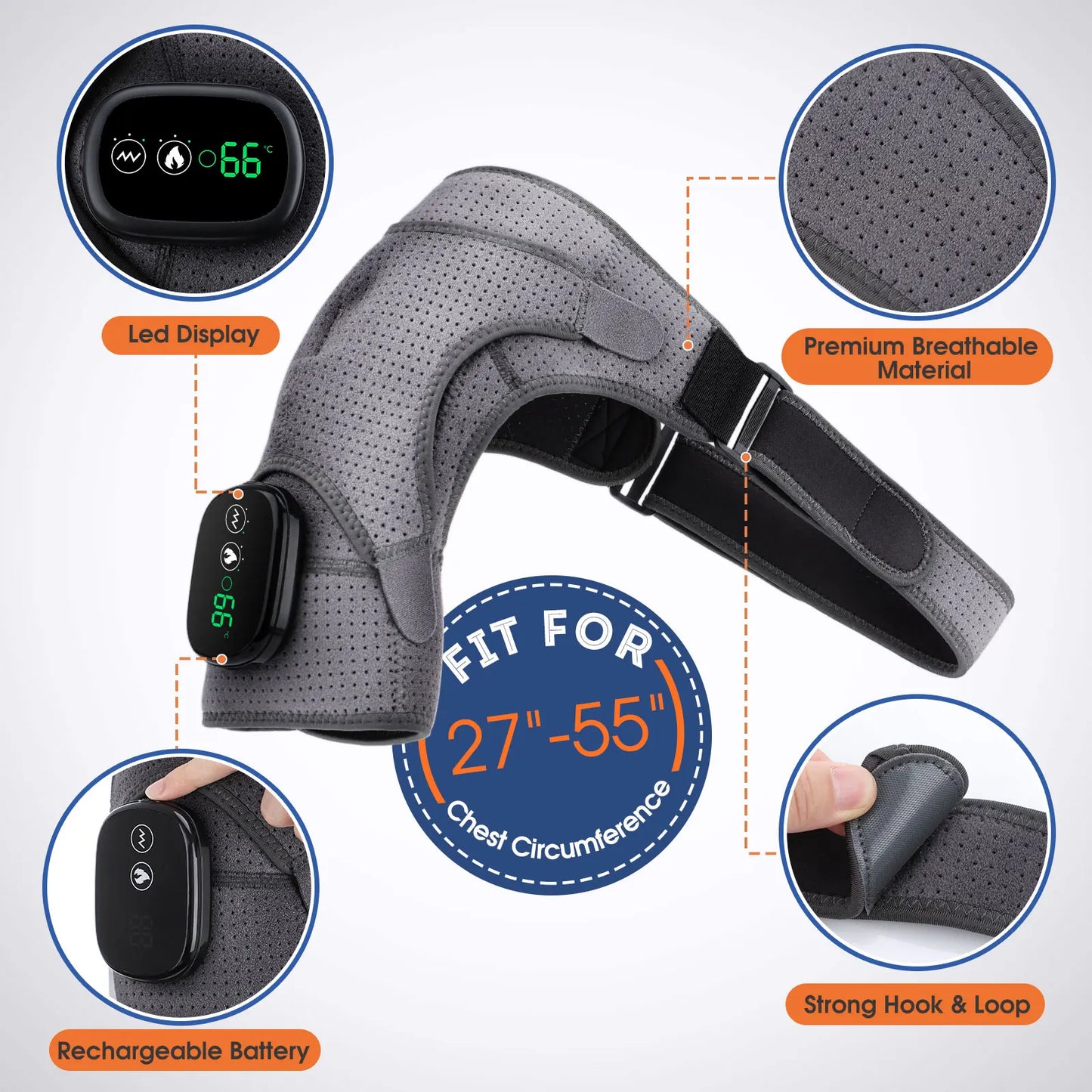 HeatWave Shoulder Massager