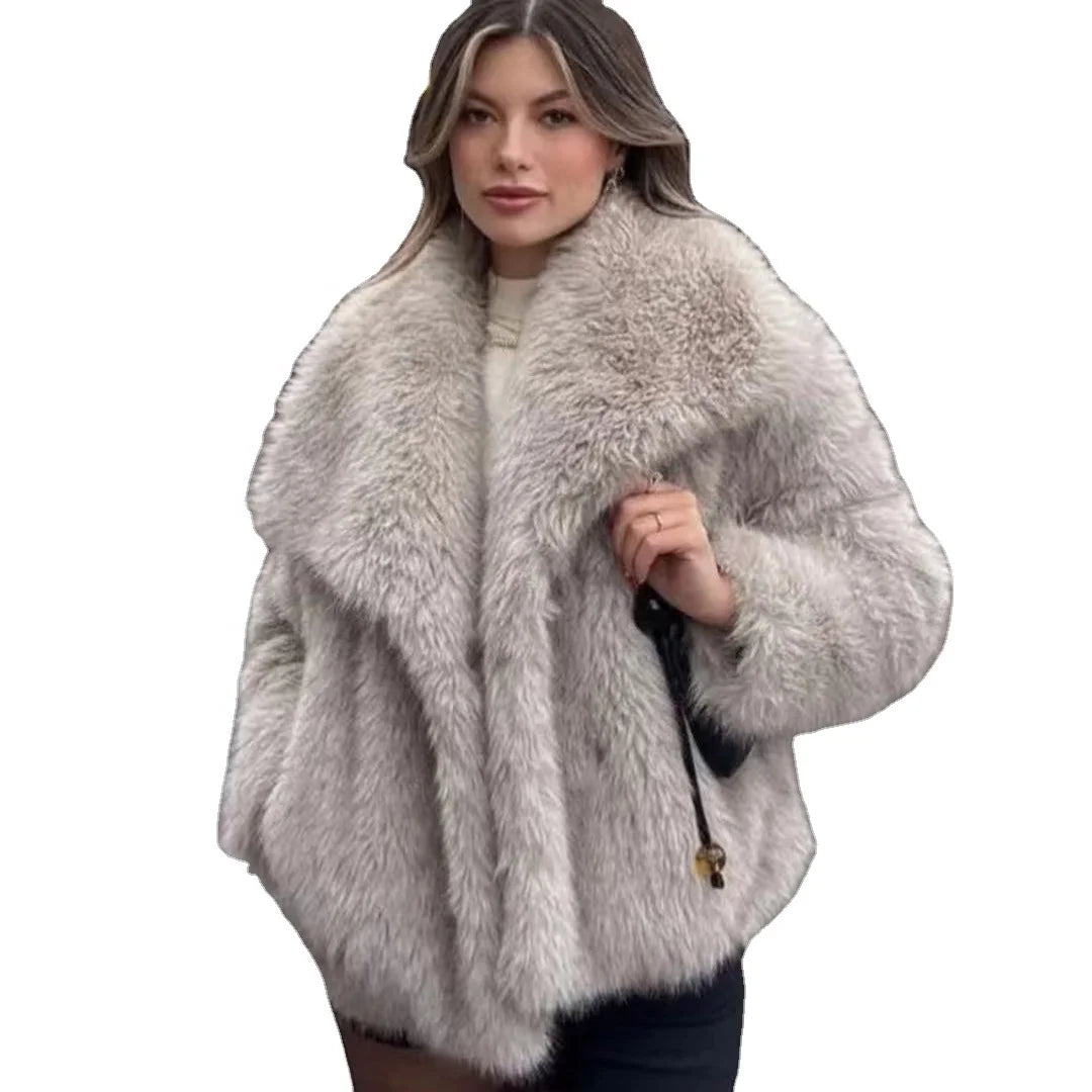 Oudina Luxe Faux Fur Coat