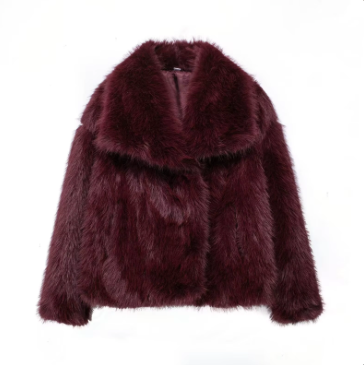 Oudina Luxe Faux Fur Coat