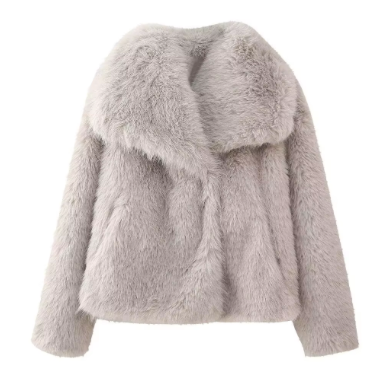 Oudina Luxe Faux Fur Coat